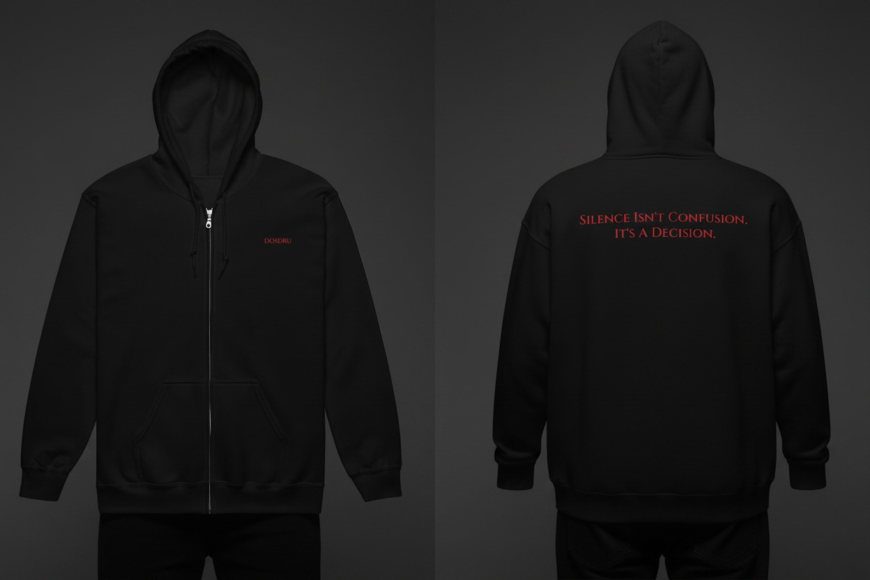 Silence Isn’t Confusion Front/Back-Dosdru